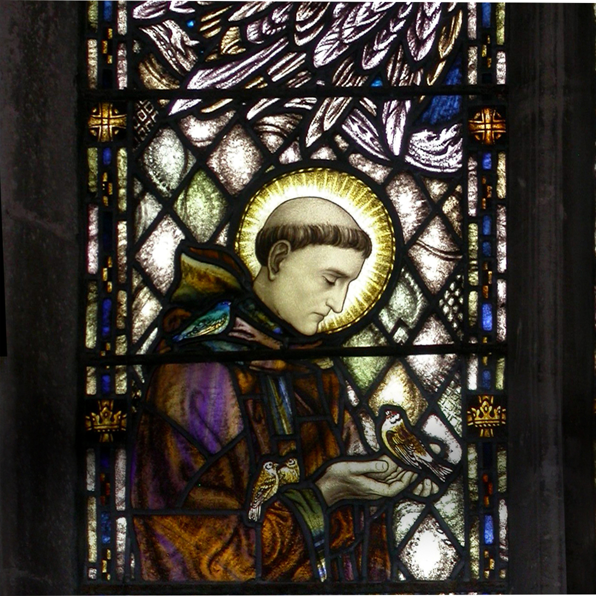 An introduction to the stained glass windows in Cradley church