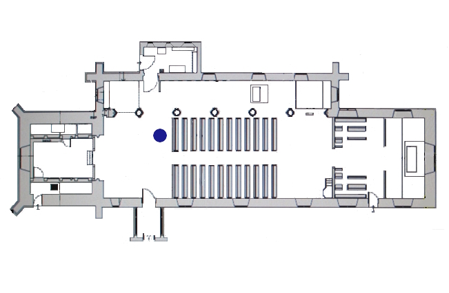 The oak chest - more information map